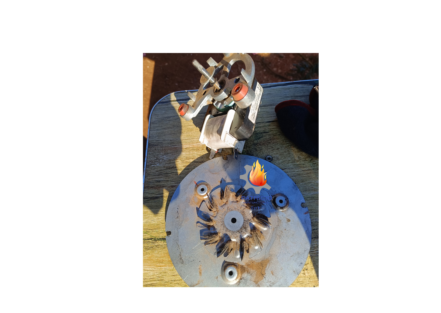 mantención de extractor